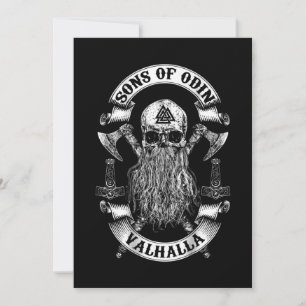Odin-Vikings Nordish ryggsäckar Spara Datumet