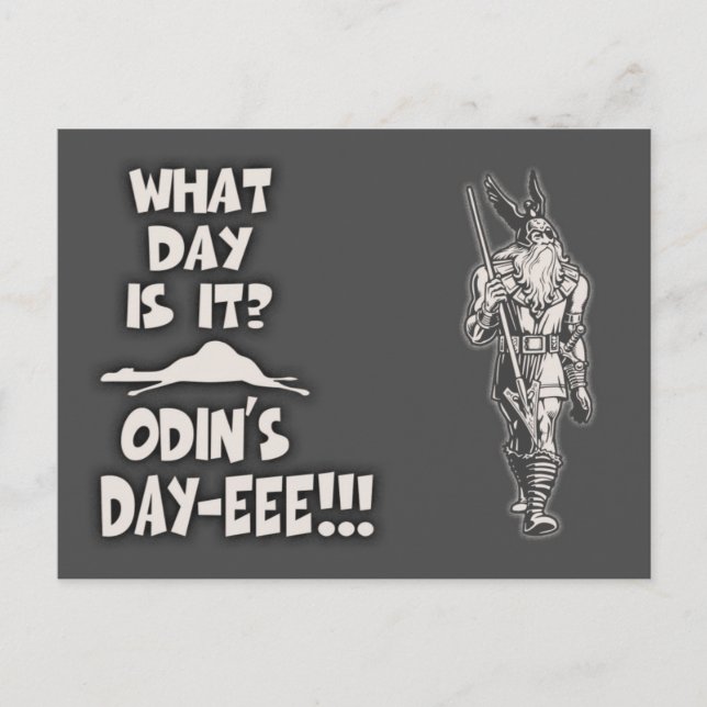 Odins dag vykort (Framsida)
