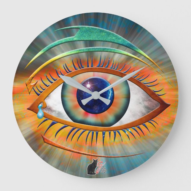 Odin's Eye Stor Klocka (Framsida)