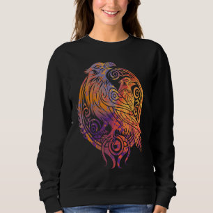 Odins Korp Nordisk Mytologi Viking Fåglar Kelter K T Shirt