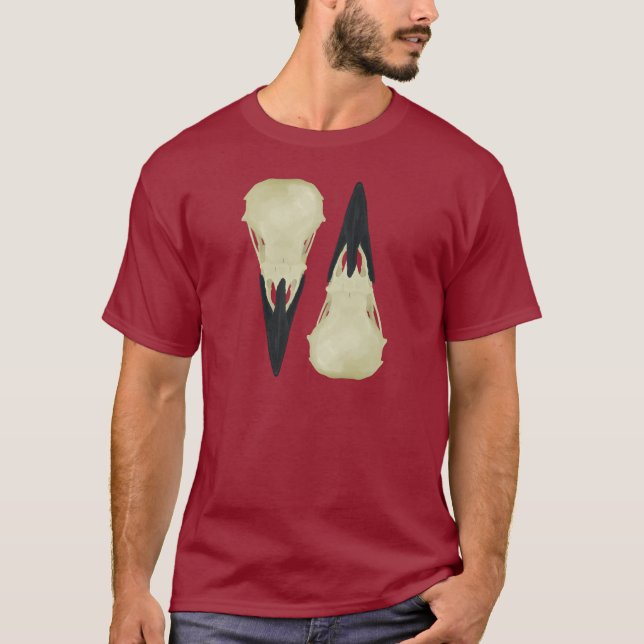 Odins Ravens T Shirt (Framsida)