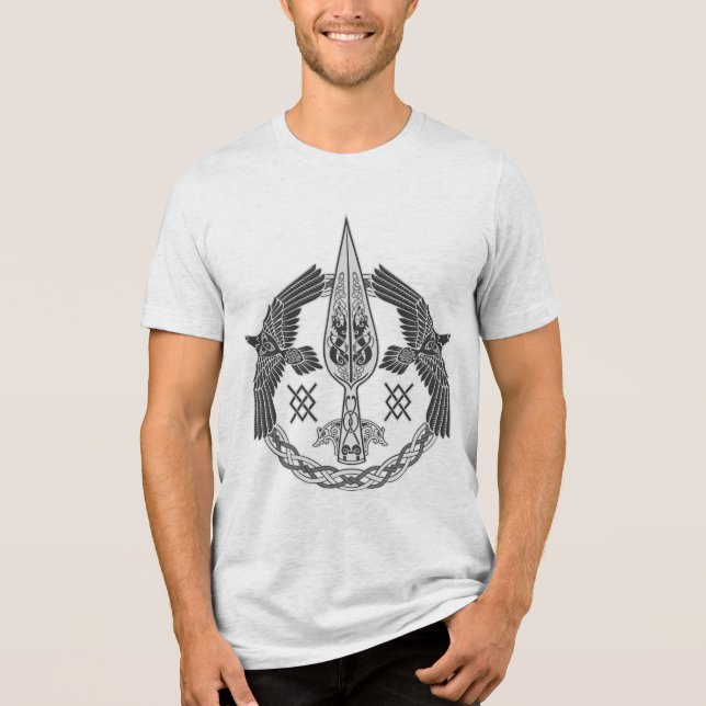 Odins Spear T Shirt (Framsida)