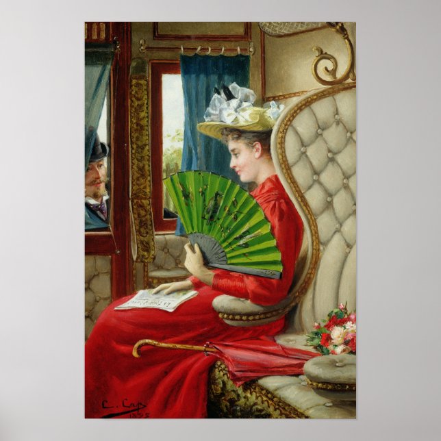 Odiskret, 1895 poster (Framsidan)