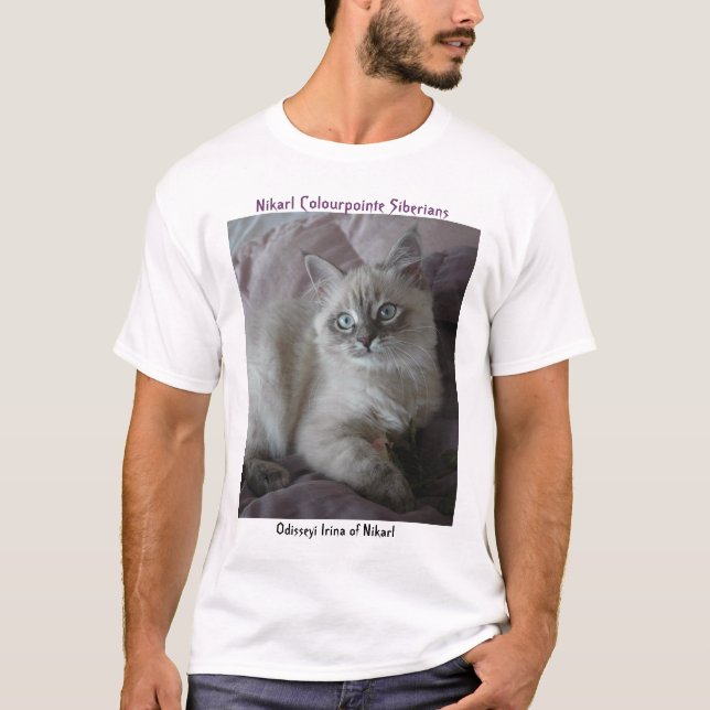 Odisseyi Irina av Nikarl den Siberian T Shirt (Framsida)