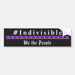 ODIVISIBEL - Vi har en "People Bumper Sticker" Bildekal