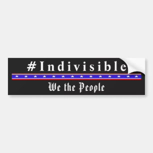 ODIVISIBEL - Vi har en "People Bumper Sticker" Bildekal