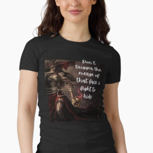 Odjuret bortom min mask t shirt