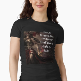 Odjuret bortom min mask t shirt