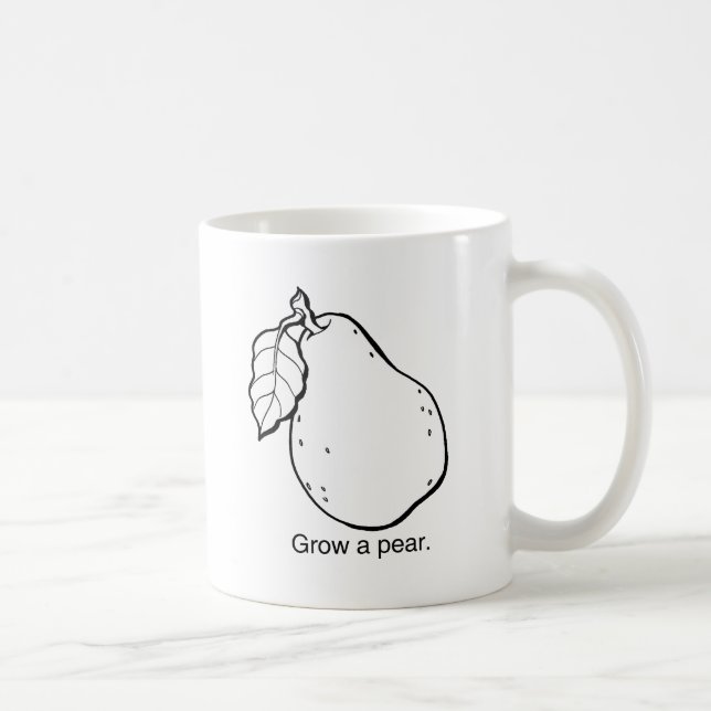ODLA EN PÄRON -.png Kaffemugg (Höger)