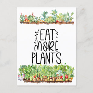 Odla Grönsak grönsak Vegetarian Vykort