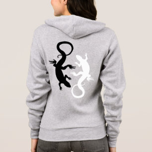 Ödla Hoodies Reptil Art Hoodade Jackor Present T-shirt
