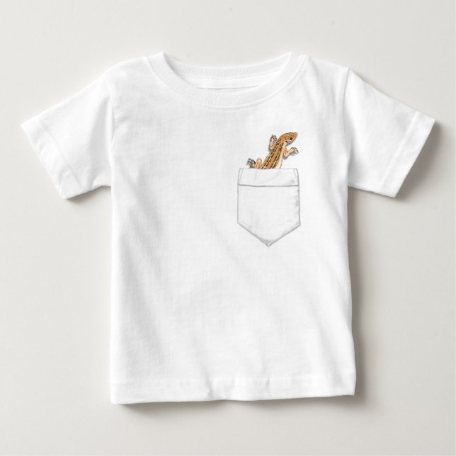 Ödla i ditt fick- tee shirt (Framsida)