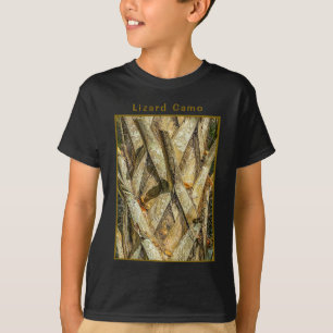 Ödla Kamouflage T Shirt