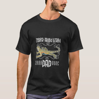 Ödla med zebrasvans Pappa T Shirt