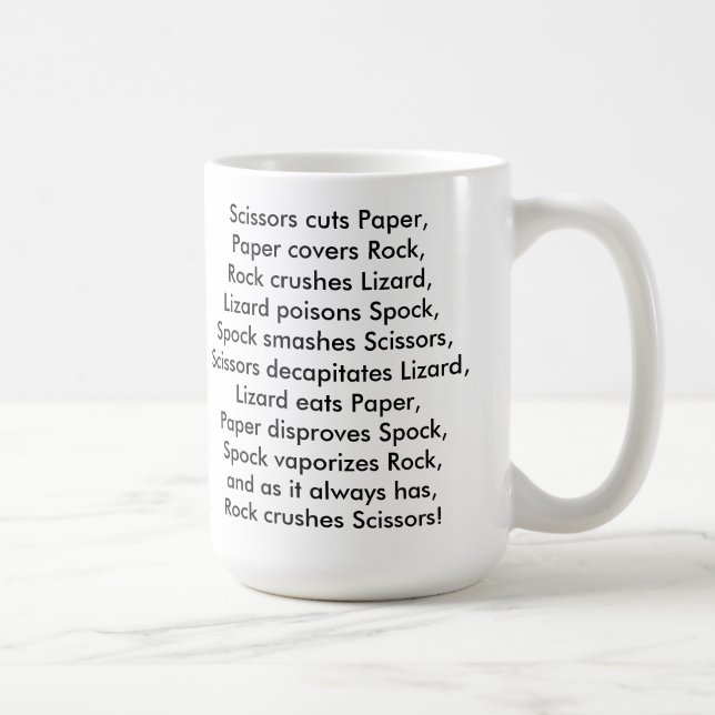 Ödla-Spockreglermugg Kaffemugg (Höger)