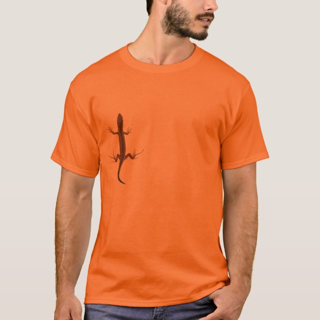 ödla, t-shirt (Framsida)