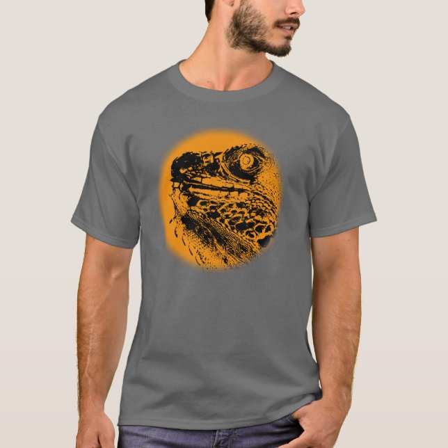 ödla tee shirt (Framsida)