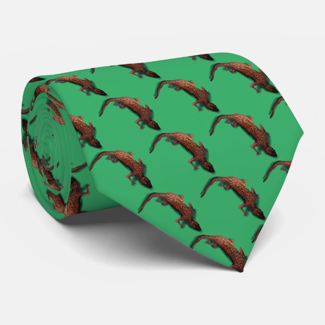 Ödla Wildlife Slipsklöver Slips (Rullad)