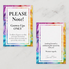 Odlad endast eterisk blogg tilläggskort