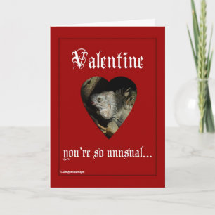 ÖdlakärlekValentin-Leguan Helgkort