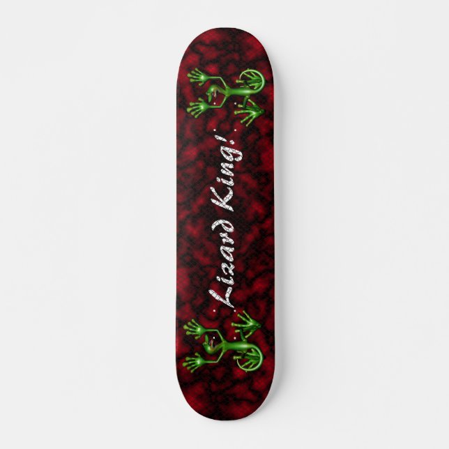 Ödlakung Skateboard Bräda 21,5 Cm (Framsida)
