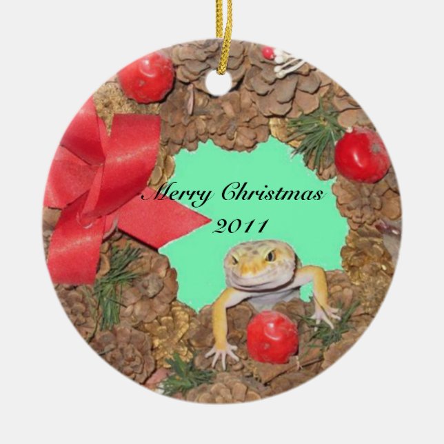 ÖdlaLovin helgdag Julgransprydnad Keramik (Framsidan)