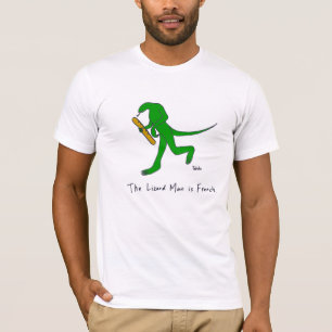 Ödlamanen är fransk. (Manar) T Shirt