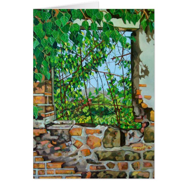 Ödlan beskådar 2008 hälsningskort (Framsidan)