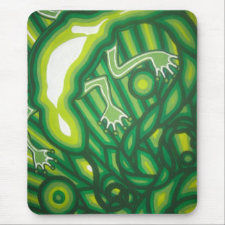 Ödlan vadderar musmatta