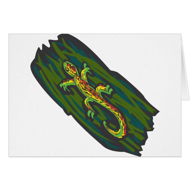 ÖdlaSalamander Hälsningskort (Framsidan Horizontal)