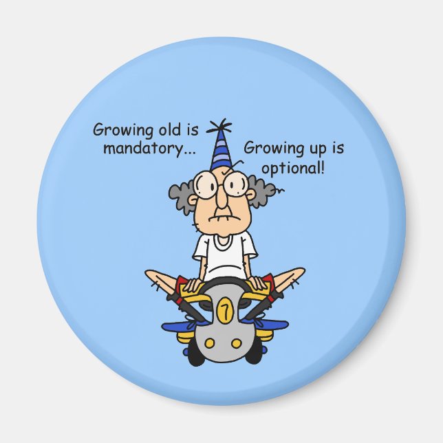Odling är tillval Humor Magnet (Framsidan)