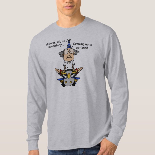 Odling är tillval Humor T-shirt (Framsida)