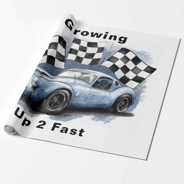 Odling av 2 snabba Födelsedagsfester Presentpapper (Utrullad)