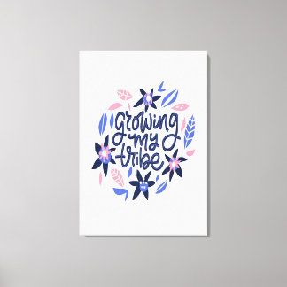 Odling av min stam canvastryck