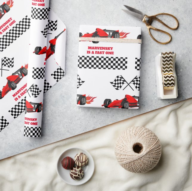 Odling av två snabbgående bilstolar i Tävling 2:a  Presentpapper (Hantverk)