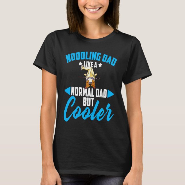 Odling Catfish Fishing Flathead Catfish Noodl T Shirt (Framsida)