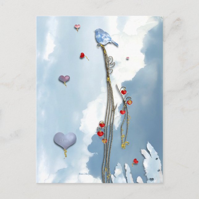 Odling Kärlek! Vykort (Framsida)