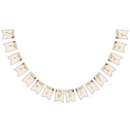 Odling som en Ogräs 1:a födelsedagsflicka. Vimplar