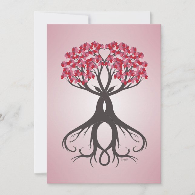 Odling tillsammans med inbjudan till Kärlek (Framsida)