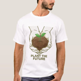 Odlingsframtid Minimalistisk Trädgårdsgrafik T Shirt