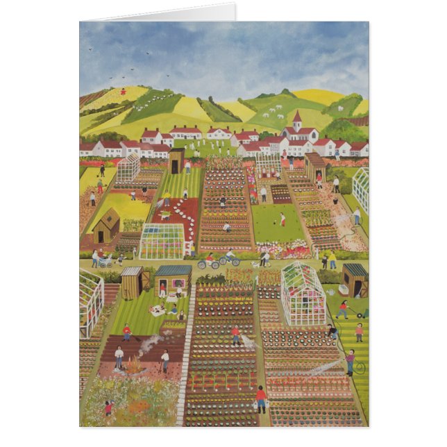 Odlingslottar 2 hälsningskort (Framsidan)