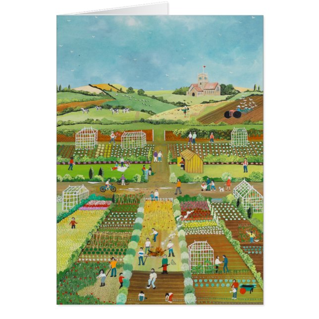 Odlingslottar Hälsningskort (Framsidan)