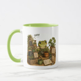 Odlugna Växter Söt Groda Trädgårdsmugg | Cottageco Mugg
