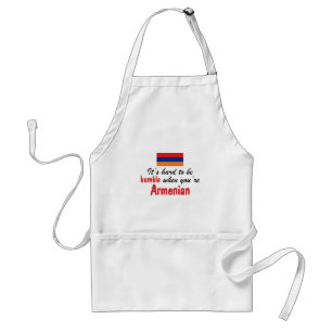 Ödmjuk armenier förkläde