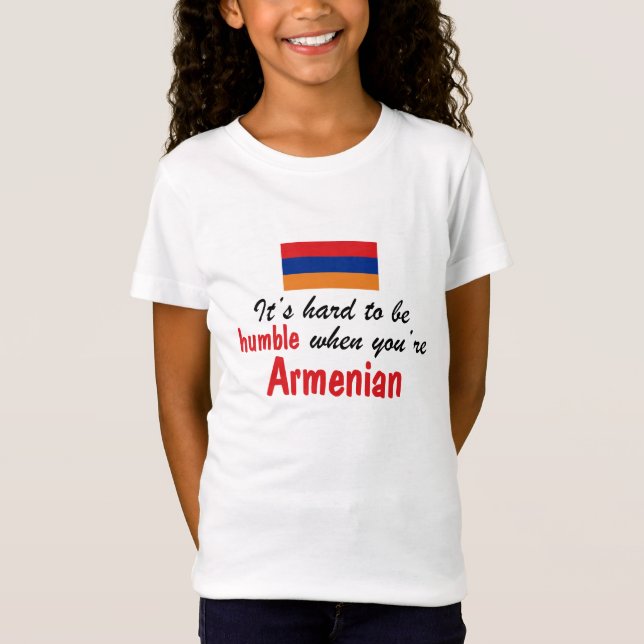 Ödmjuk armenier tee (Framsida)