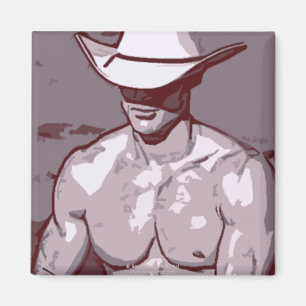 Ödmjuk Cowboy Magnet