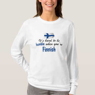 Ödmjuk finska t-shirt