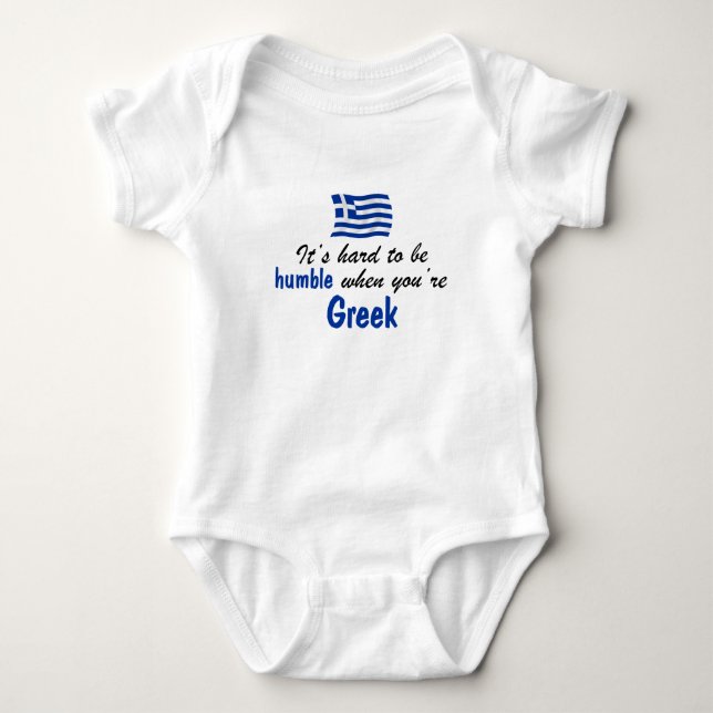 Ödmjuk grek t-shirt (Framsida)