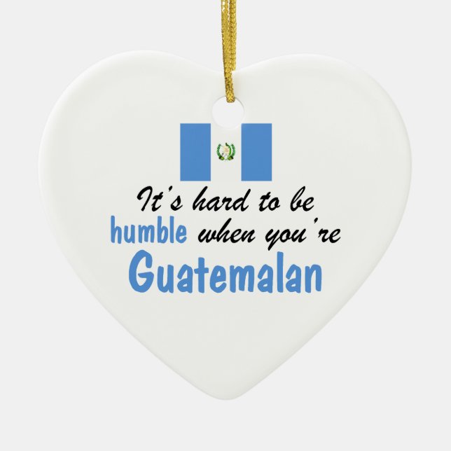 Ödmjuk guatemalan julgransprydnad keramik (Framsidan)
