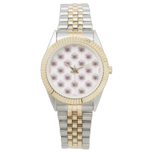 Ödmjuk humlabikupaklocka armbandsur